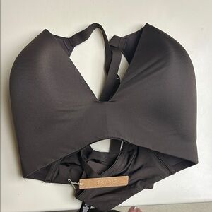 SKIMS Brown Lightly Lined Bra